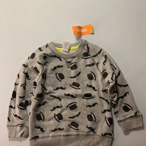 Boy's Gray Sweater Top
